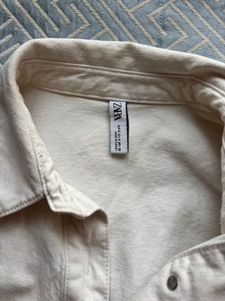 Vestido blanco vaquero