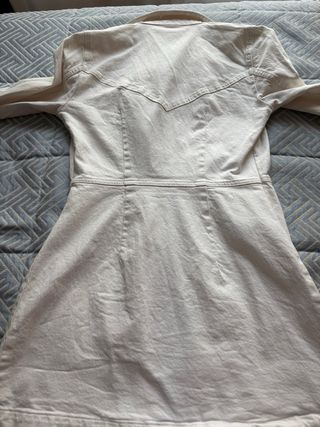 Vestido blanco vaquero