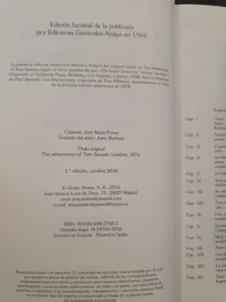 Las aventuras de Tom Sawyer. Mark Twain