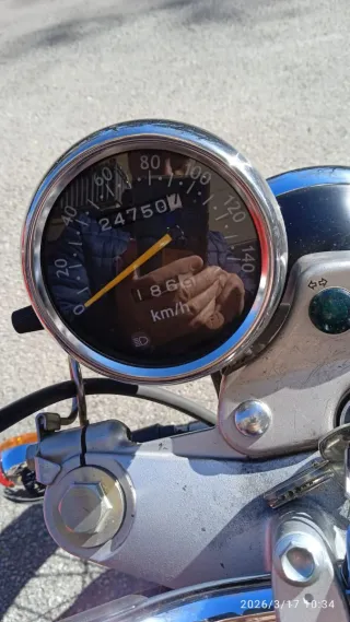 Suzuki Van Van 125 Azul/Blanco