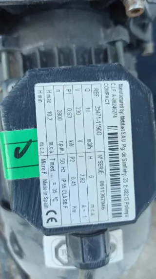 Depuradora piscina Gre