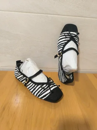 Bailarinas Verano Rayas Talla 38