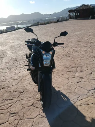 Kawasaki ER6N 650 Naked Negra A2