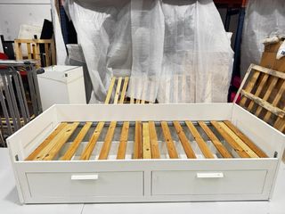 Cama nido extendible cajones , colchón y forro