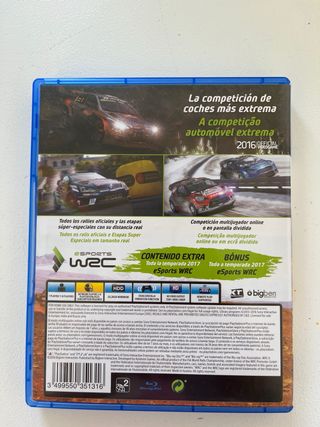 WRC 6 PS4 (PlayStation 4) - Juego Carreras