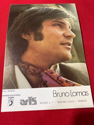 Autógrafo Bruno Lomas