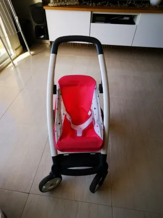 Cochecito de juguete para muñecas