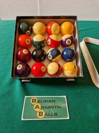 Set Palle Biliardo Aramith Resina