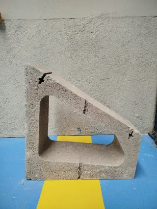 Soporte hormigón paneles solares