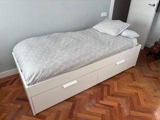 2 Camas 90x200 cm Ikea BRIMNES