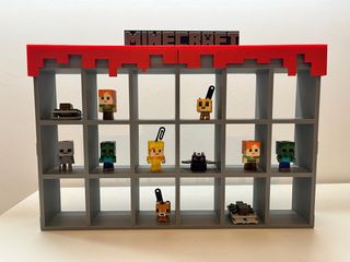 Expositor/organizador Minecraft Figuras Kinder Joy