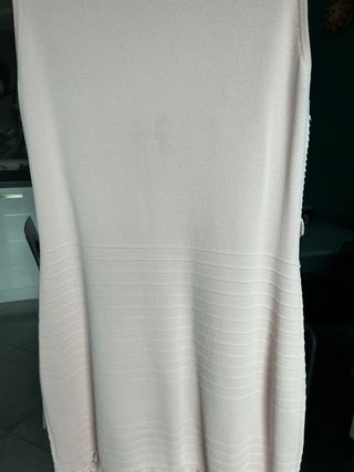 Vestito Luisa Spagnoli rosa con pizzo