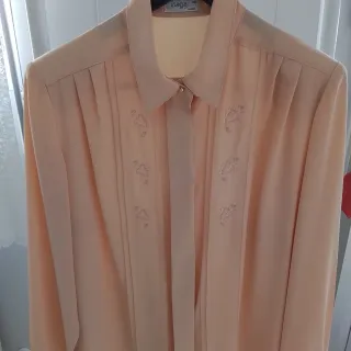 Blusa Saga Clásica Rosa Talla 46