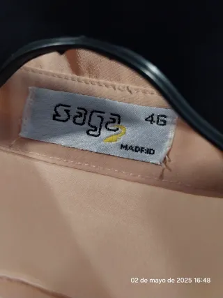 Blusa Saga Clásica Rosa Talla 46