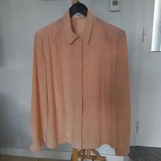 Blusa Saga Clásica Rosa Talla 46