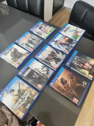 Lote Juegos PS4: Call of Duty, FIFA 16, Conan