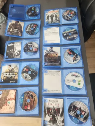 Lote Juegos PS4: Call of Duty, FIFA 16, Conan