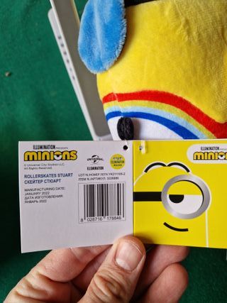 Pupazzo Minions Stuart nuovo