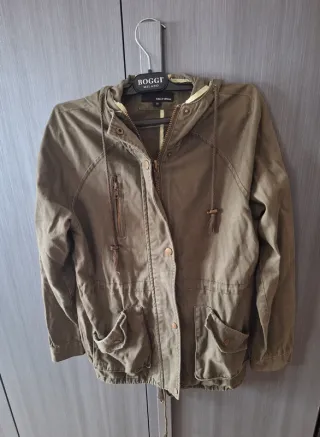 Parka cotone verde militare Tally Weijl XS