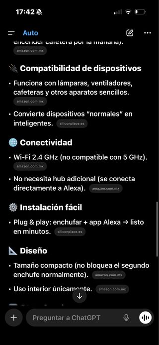 Amazon Echo 4ª Generación en Blanco y Smart Plug.