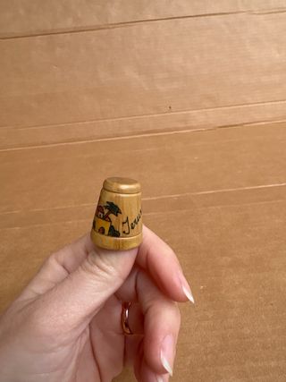 Ditale da cucito vintage Gerusalemme