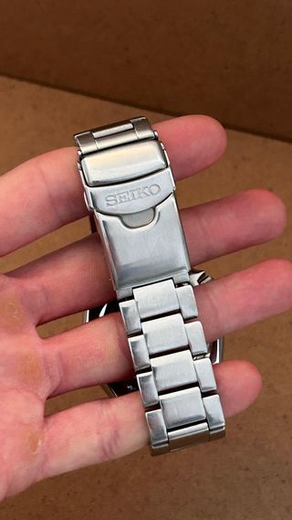 Reloj Seiko 5 Azul y Plateado