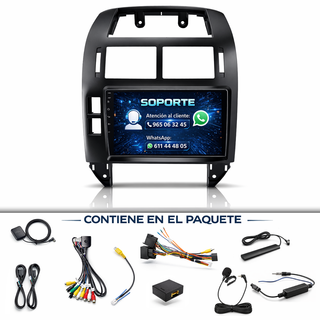PANTALLA GPS VOLKSWAGEN POLO 2004-2011 CARPLAY