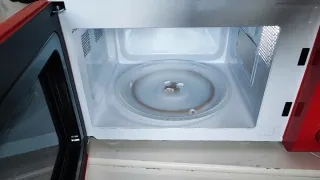 Microondas Retro Rojo Cecotec 700W 20L