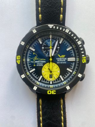 Reloj Vostok Europe Almaz Titanium 320J362