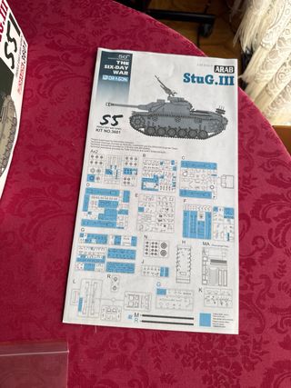 Maqueta cazacarros StuG.III Arab 1:35 Six-Day War