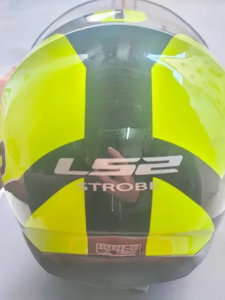 Casco LS2 325 Strobe modular Infantil Amarillo