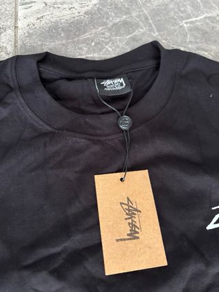 T-shirt Stussy 8-ball nera