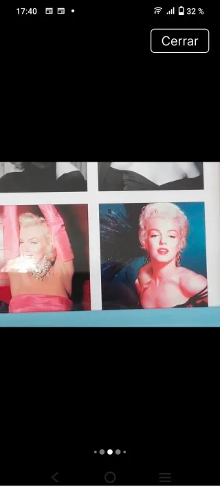 Marco con fotos Marilyn Monroe