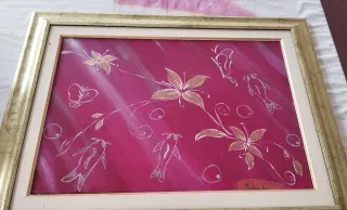 Dipinto acrilico con cornice, creato da me