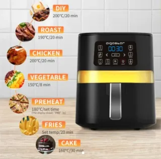 Freidora de Aire Aigostar Maha 4L con ventana