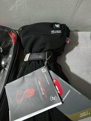 Guantes moto v4heat Vquattro desing