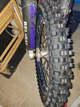 Moto de enduro rally husaberg fe 450 2013