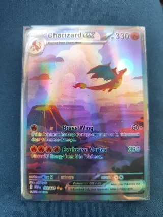 Carta Pokémon Charizard EX 199/165