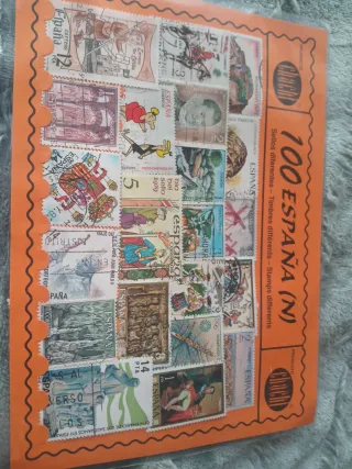 Lote Sellos España 100 Unidades