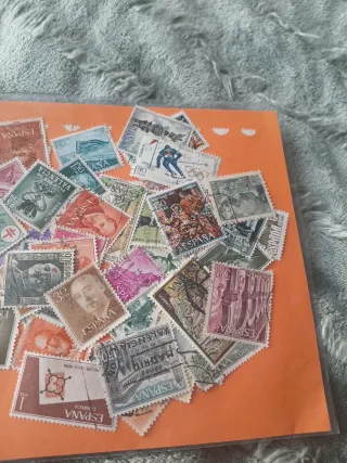 Lote Sellos España 100 Unidades