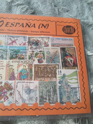 Lote Sellos España 100 Unidades