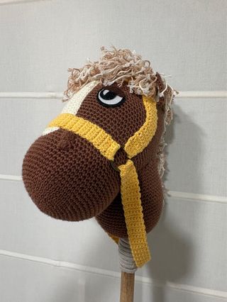 Caballito de palo amigurumi crochet