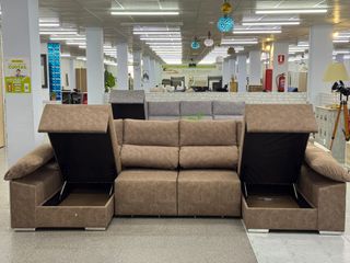 Nueva sofa rinconera con cama 2 arcones economica