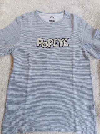 Camiseta Zara Popeye Rayas Mujer