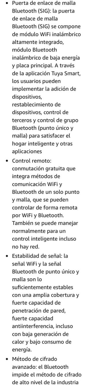 Moes Gateway Inteligente Bluetooth Tuya