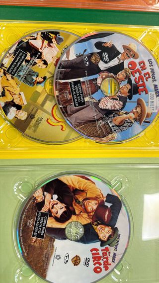 LOS HERMANOS MARX COLECCION DVD (X5)