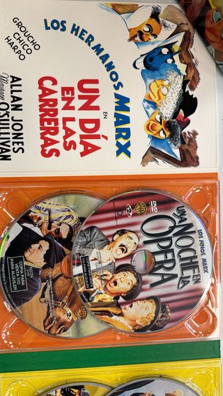 LOS HERMANOS MARX COLECCION DVD (X5)