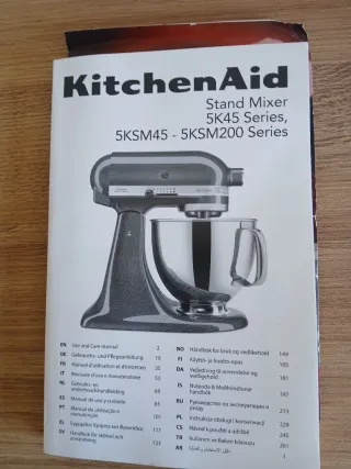Batedeira KitchenAid Artisan 4.8L Vermelha