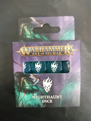 Dados Warhammer Age of Sigmar Nighthaunt