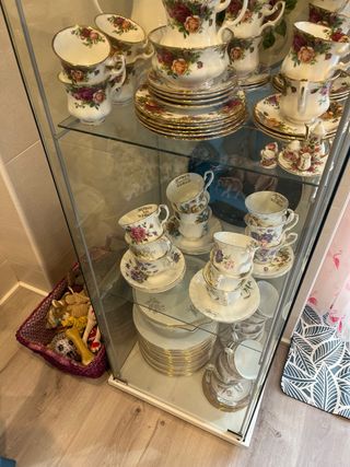 Vitrina expositora 163x42x46 cm